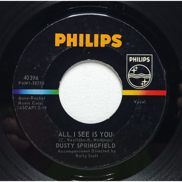 Dusty Springfield 45 W/PS All I See Is You / I'm Gonna Leave You Philips VG/VG+ - Picture 3 of 4